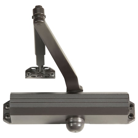 Manual Hydraulic 1601 Series Closers Door Closer Heavy Duty Interior And Exterior, Dark Bronze